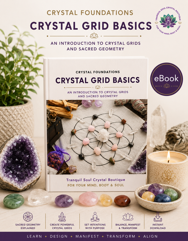 Crystal Foundations:  Volume 3:  Crystal Grid Basics