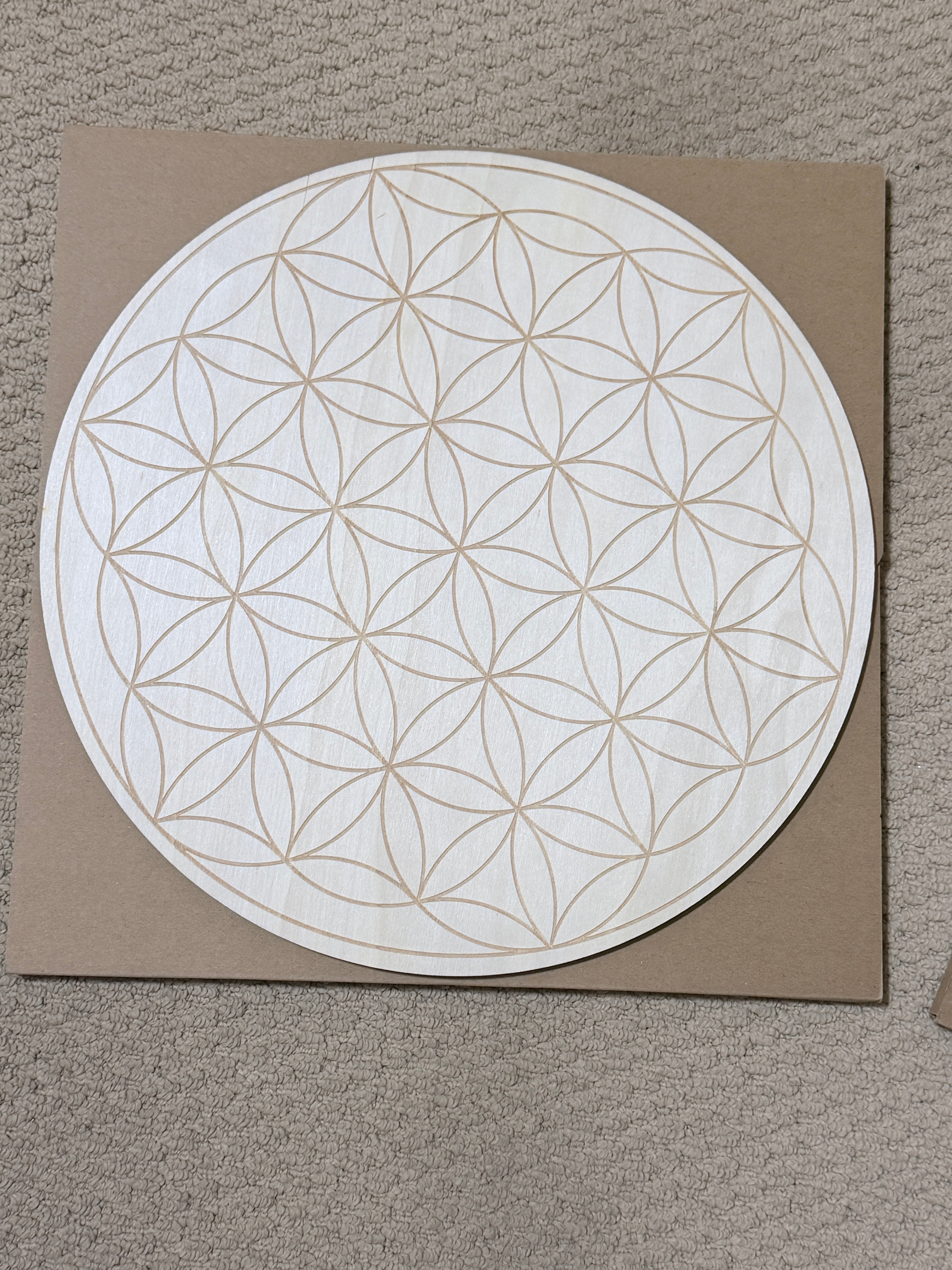 Flower of Life Crystal Grid 30 CM