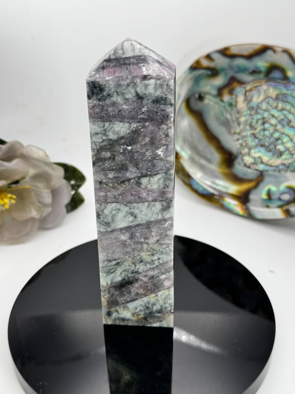 Pink Tourmaline In Pegmatite with Mica