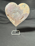 Pink Amethyst Heart