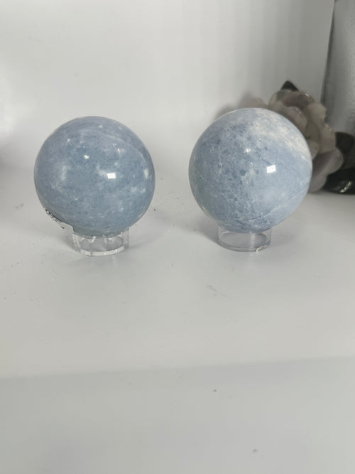 Blue Calcite Sphere