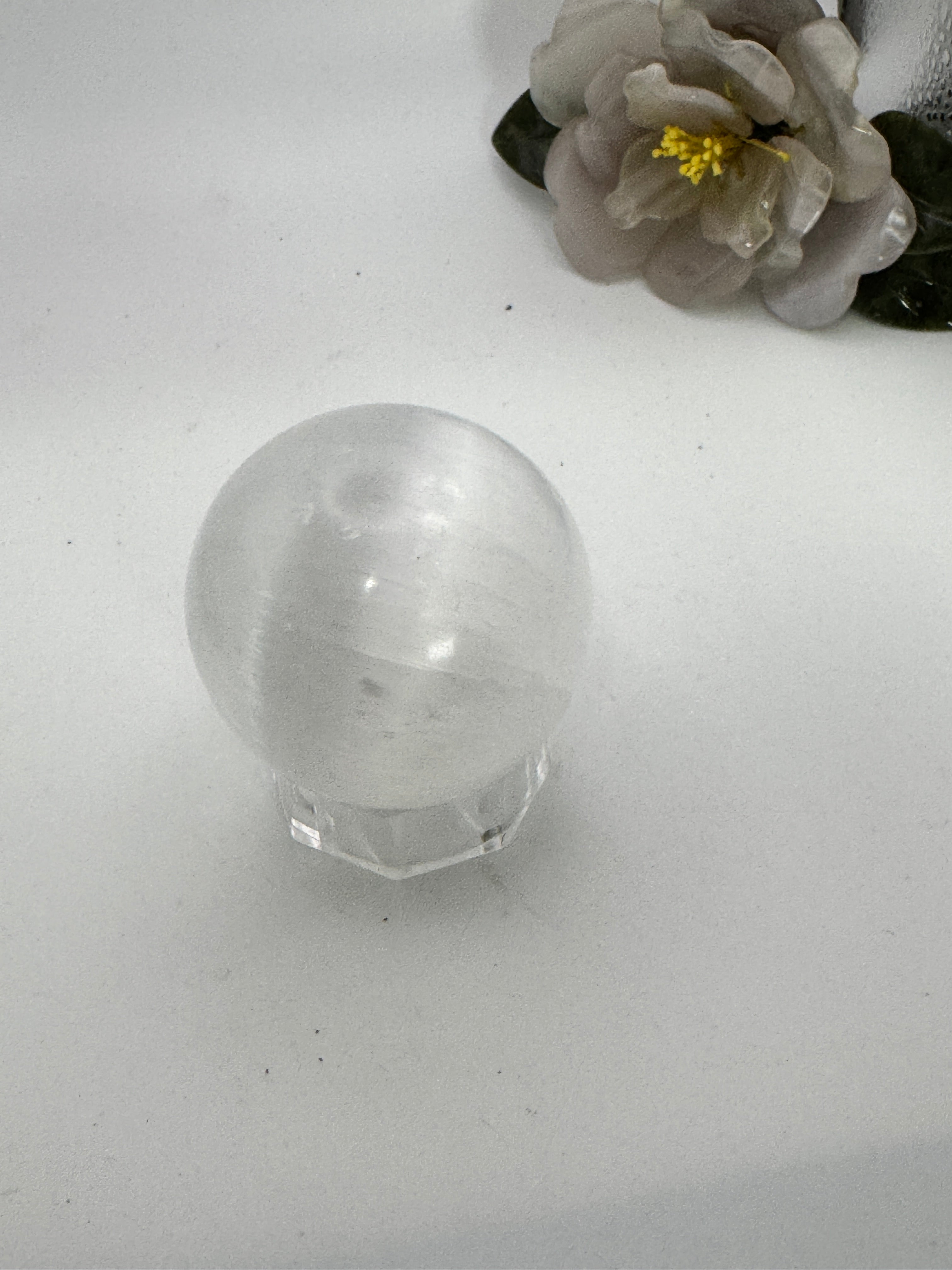 Selenite Sphere - Satin Spar