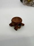 Wood Decorative Sphere Stand