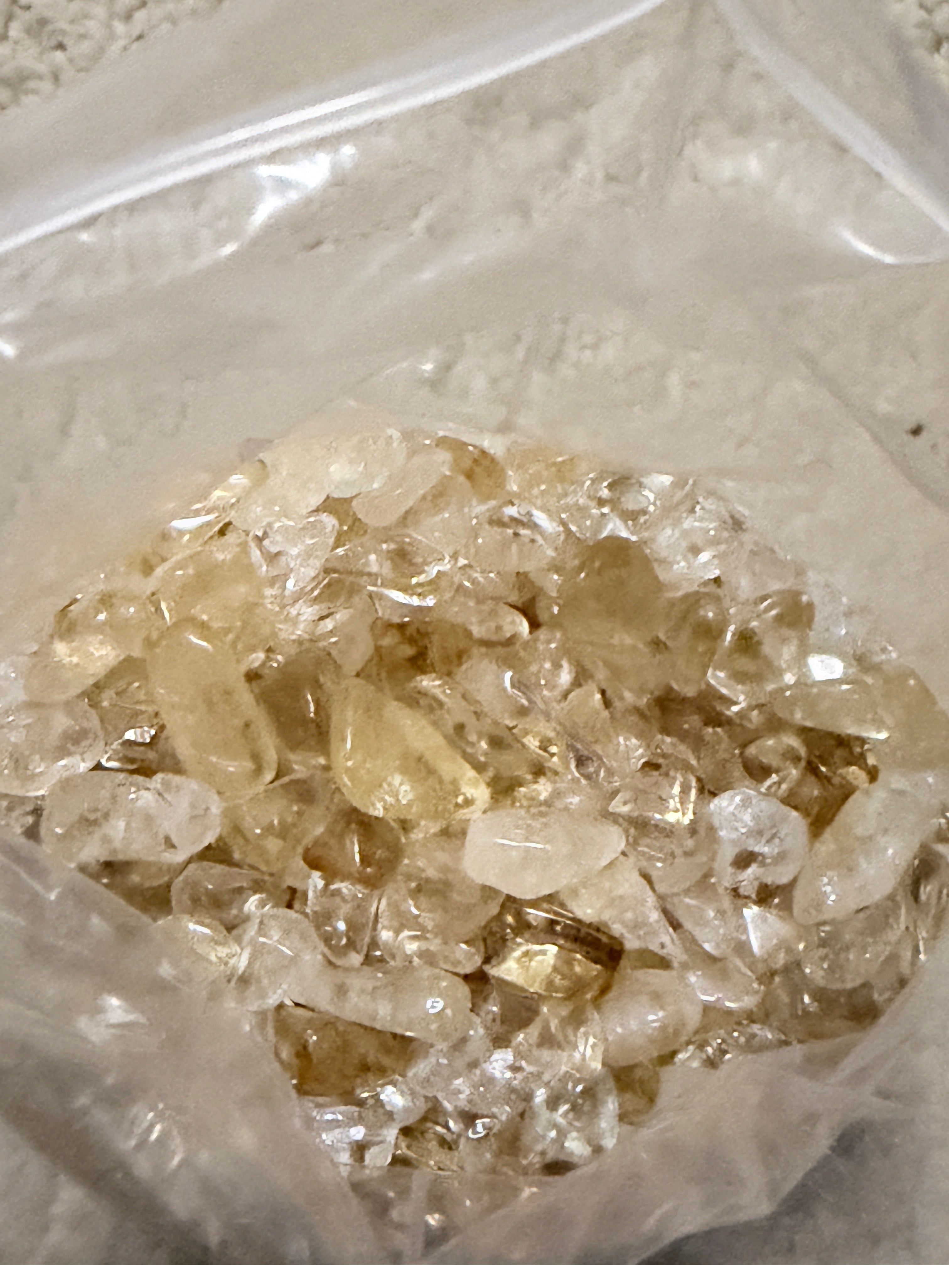 Citrine (HTA) Crystal Chips